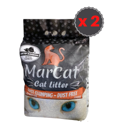MarCat Aktif Karbonlu 10 lt X 2 adet bentonit kedi kumu